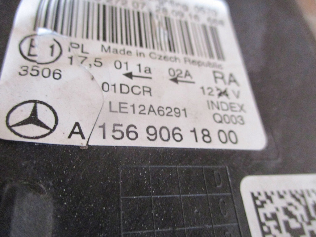 Frontscheinwerfer Mercedes-Benz Gla A1569061800 Xenon FALSE Headlight SCH9099866030ou