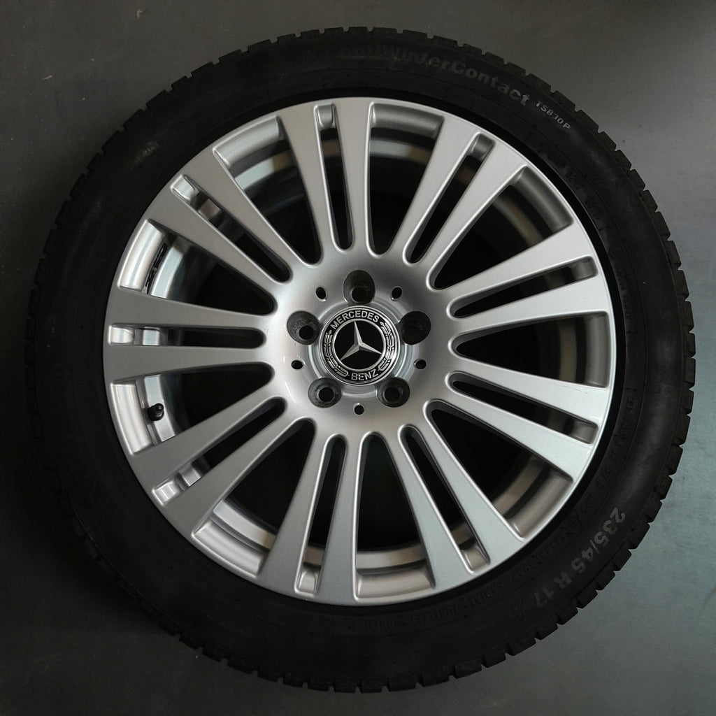 4x Alufelge 17 Zoll 7.5" 5x112 45ET Silber A2074010102 Mercedes-Benz Coupe C207 FEL2602588229qq