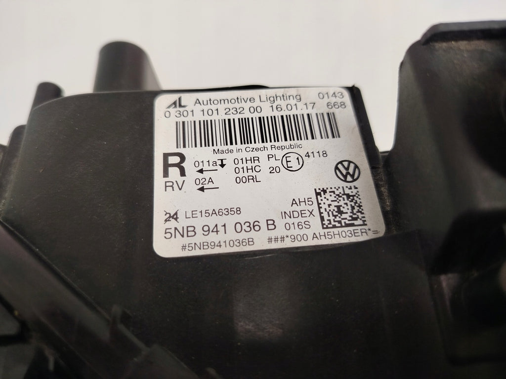 Frontscheinwerfer VW Tiguan 5NB941036B LED Rechts Scheinwerfer Headlight SCH9834954749dw