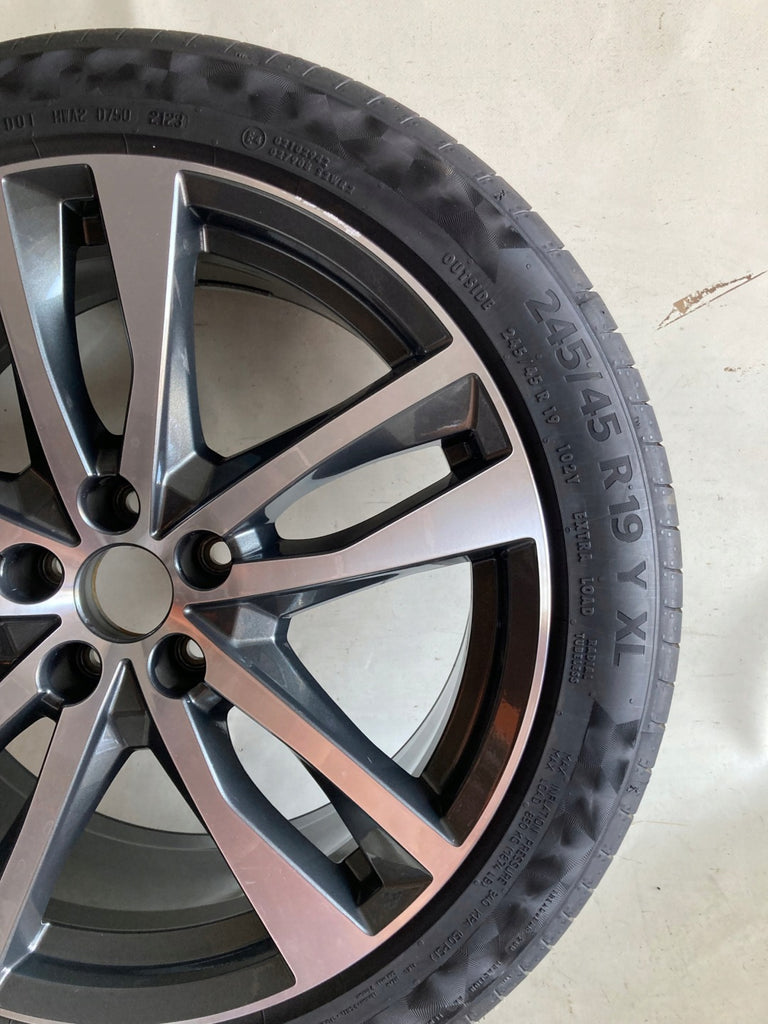 1x Alufelge 19 Zoll 8.5" 5x112 40ET Glanz Graphit 4K0601025H Audi Rim Wheel FEL3487000531bu
