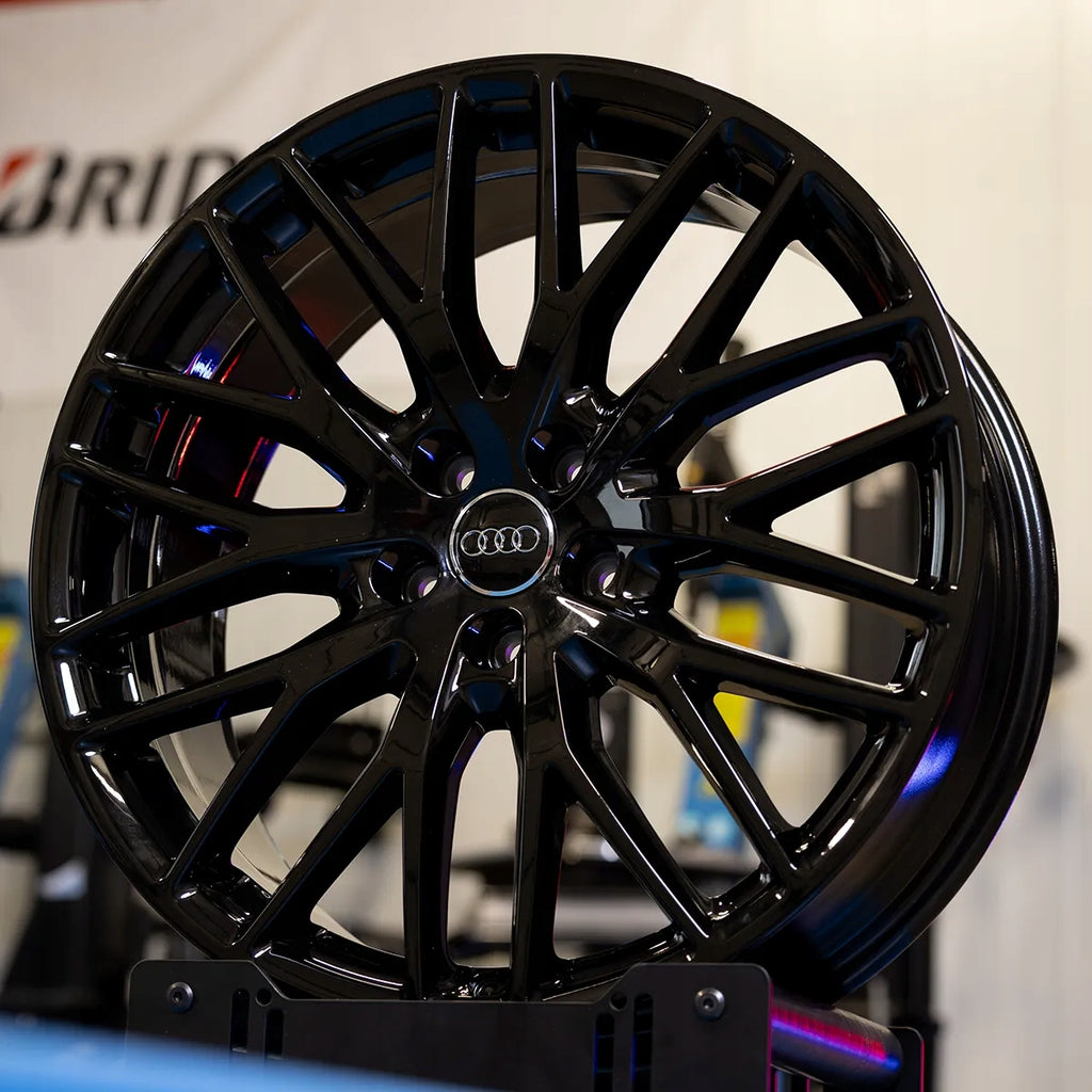 4x Alufelge 20 Zoll 8.0" 5x112 39ET Glanz Silber 80A601025 Audi Rim Wheel FEL9625541598sg