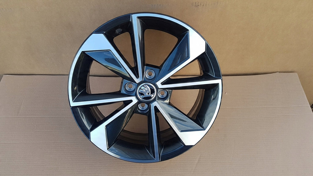 1x Alufelge 16 Zoll 6.0" 4x100 43ET 1ST601025J Skoda Citigo Rim Wheel