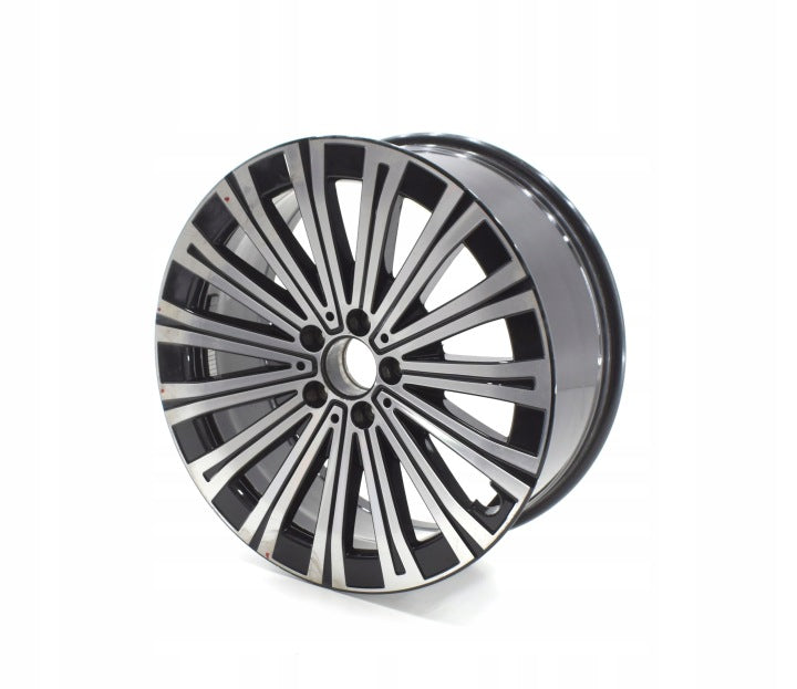1x Alufelge 19 Zoll 8.5" 5x112 Glanz A2974010500 Mercedes-Benz Eqs V297 FEL9712160107wx
