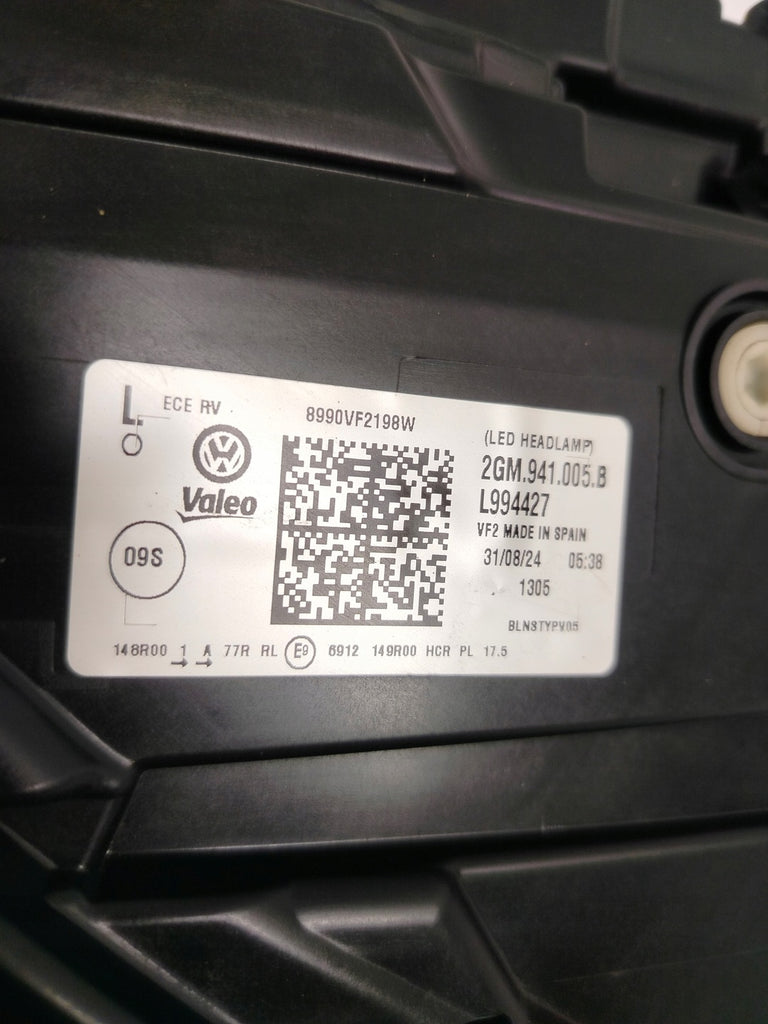 Frontscheinwerfer VW T-Cross 2GM941005B LED Links Scheinwerfer Headlight