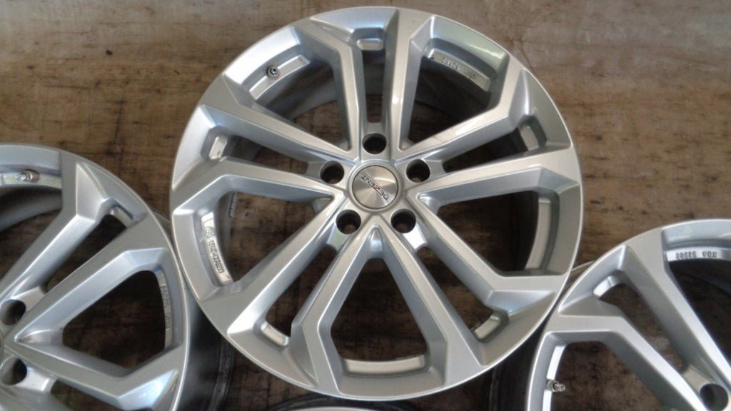 4x Alufelge 18 Zoll 7.5" 5x112 51ET Glanz Silber Audi I Rim Wheel FEL1265800683rb