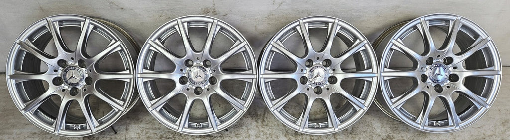 4x Alufelge 16 Zoll 6.5" 5x112 38ET A2054012400 Mercedes-Benz W168 W205 A205 FEL1328098033on