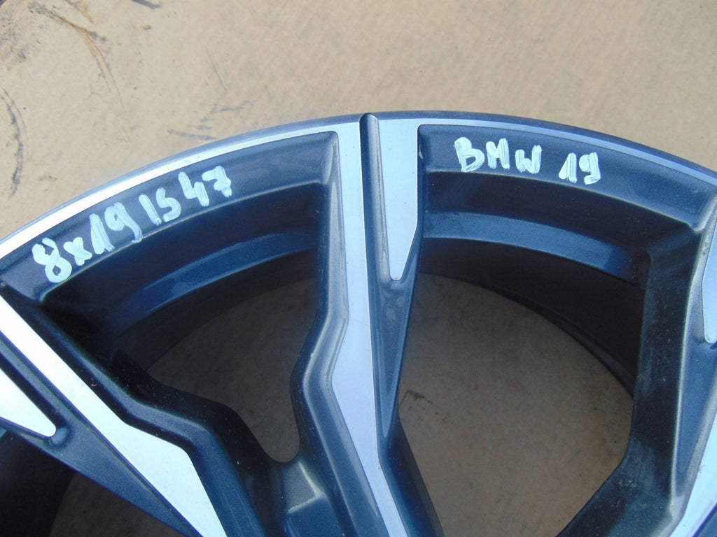 1x Alufelge 19 Zoll 8.0" 5x112 47ET 8092163- BMW X1 Rim Wheel FEL8047142849vr