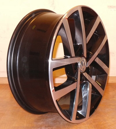 1x Alufelge 18 Zoll 7.5" 5x112 51ET Glanz Silber 5G0601025CP VW Golf Vii FEL6137604788jg