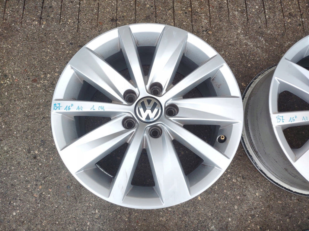 4x Alufelge 16 Zoll 7.0" 5x112 45ET 3AA601025AF VW Passat B7 Golf VI Touran FEL5815431965ch