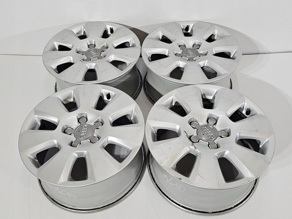 4x Alufelge 16 Zoll 7.5" 5x112 37ET Glanz Silber 9809687177 Audi Rim Wheel FEL4258282940mr