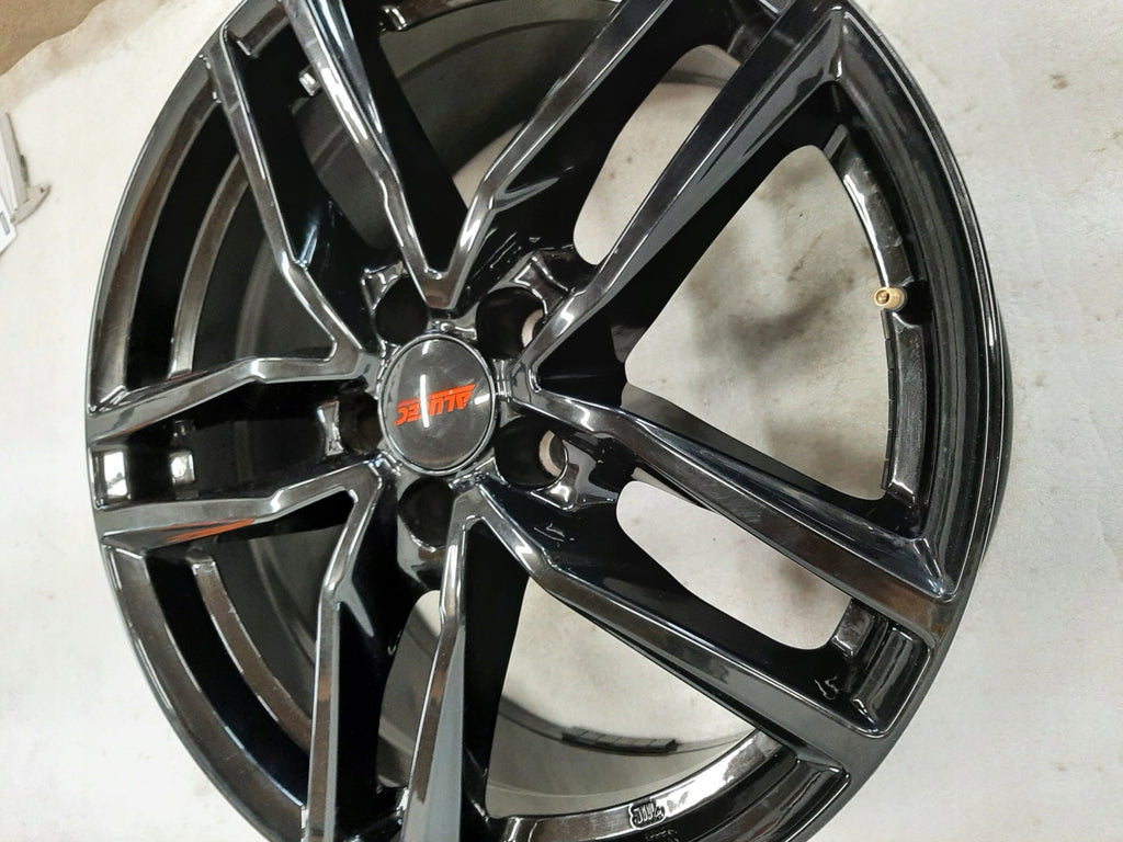 1x Alufelge 18 Zoll 8.0" 5x105 38ET Glanz Schwarz 51367 Opel Astra J Rim Wheel FEL9515498830fq