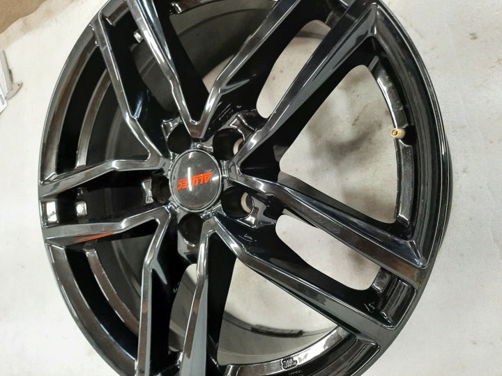 1x Alufelge 18 Zoll 8.0" 5x105 38ET Glanz Schwarz 51367 Opel Astra J Rim Wheel FEL9515498830fq