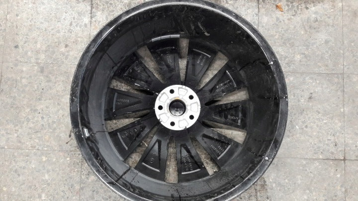 1x Alufelge 21 Zoll 9.0" 5x112 42ET Glanz Grau 5LA601025M Skoda Enyaq Rim Wheel FEL1297860284yf