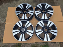 Laden Sie das Bild in den Galerie-Viewer, 4x Alufelge 18 Zoll 7.5" 5x112 52ET Glanz Schwarz A2464010402 Mercedes-Benz W246 FEL9063720708xv