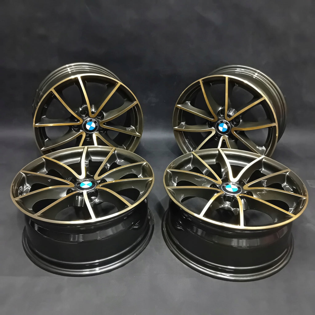 4x Alufelge 17 Zoll 7.5" 5x120 32ET Glanz Silber 6787575 BMW F26 X3 F25 FEL6914942791bd