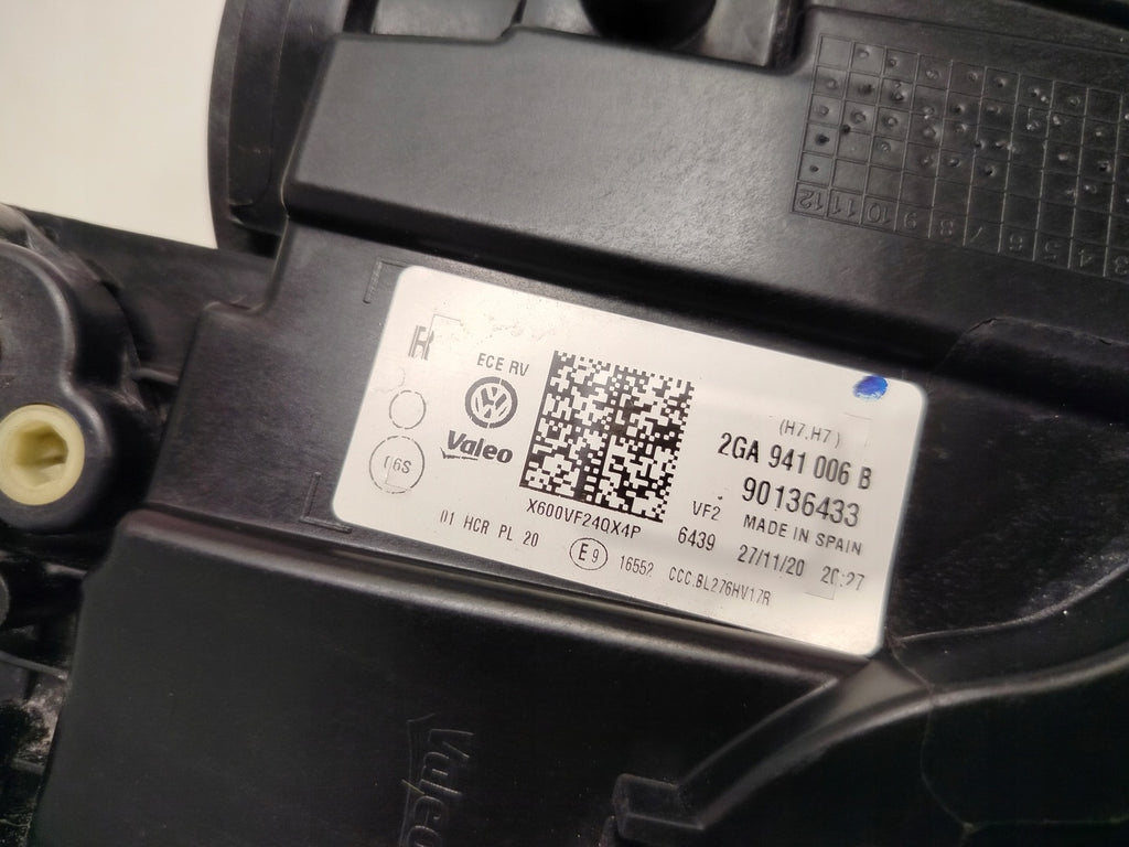 Frontscheinwerfer VW T-Roc 2GA941006B Rechts Scheinwerfer Headlight SCH5678537650lm