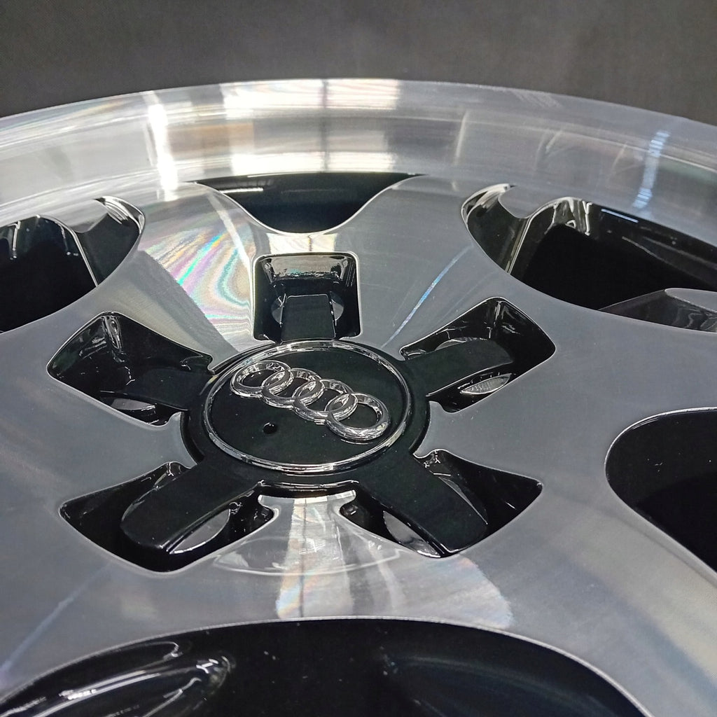 4x Alufelge 17 Zoll 7.5" 5x112 28ET Glanz Silber 8T0601025 Audi A5 Rim Wheel FEL3801520603li