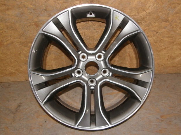 1x Alufelge 18 Zoll 7.0" 5x114.3 35ET Glanz Silber 52910-3J550 Hyundai Ix55 FEL2958089602fa