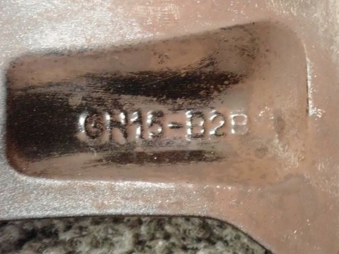 1x Alufelge 16 Zoll 6.5" 4x108 37 5ET GN15-B2B Ford Ecosport Rim Wheel