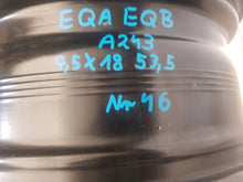 Laden Sie das Bild in den Galerie-Viewer, 1x Alufelge 19 Zoll 7.5" 5x112 53,5ET Schwarz A2434011700 Mercedes-Benz Eqa Eqb FEL5534443786gf