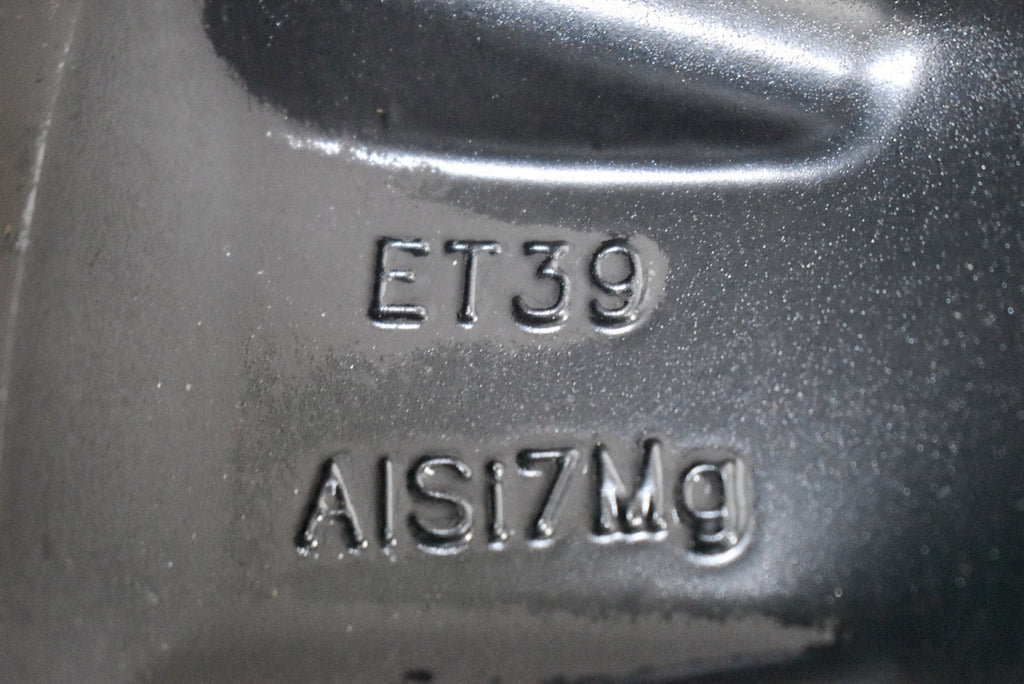 1x Alufelge 16 Zoll 6.5" 4x98 39ET Glanz Schwarz 52057593 Fiat Tipo 500l