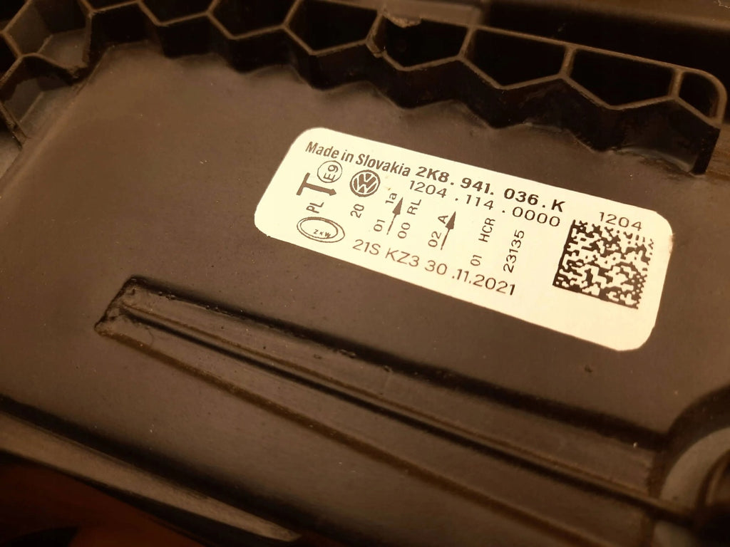 Frontscheinwerfer VW Caddy 2K8941036K LED Rechts Scheinwerfer Headlight SCH6951282818uq