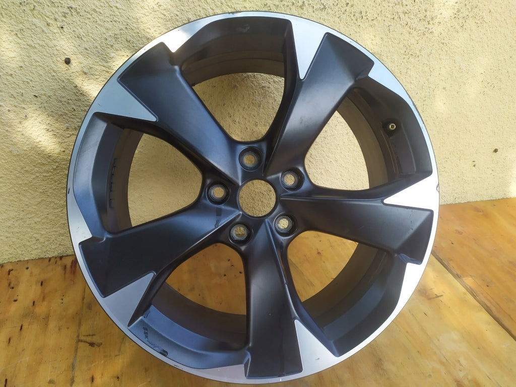 1x Alufelge 18 Zoll 7.5" 5x112 46ET Matt Schwarz 5FA601025H Cupra Leon Rim Wheel FEL4748671642kg