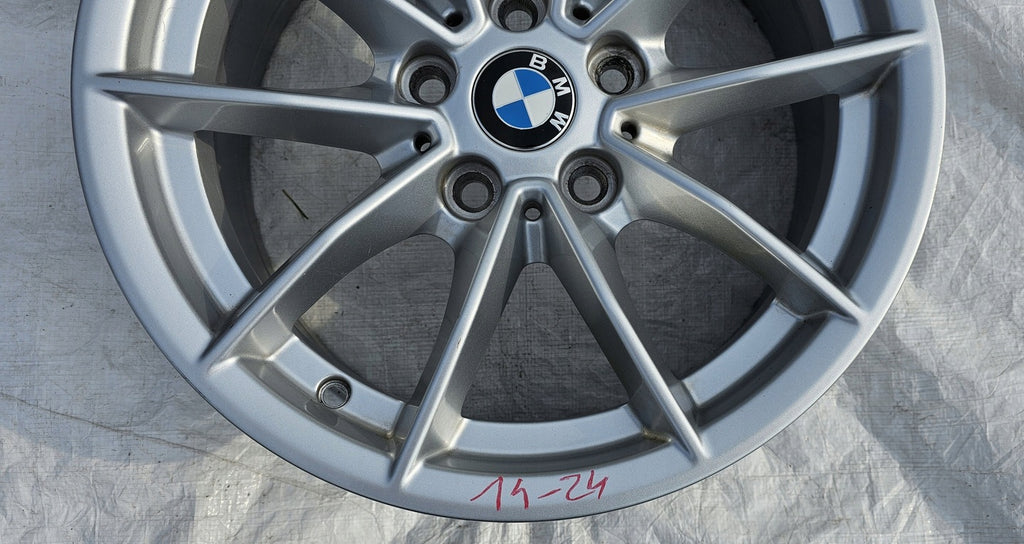 1x Alufelge 16 Zoll 6.5" 5x112 22ET Glanz Silber 6876921 BMW 3 G21 G20 Rim Wheel