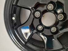 Load image into Gallery viewer, 1x Alufelge 15 Zoll 6.0&quot; 5x114.3 46ET Glanz Schwarz 52910G2100 Hyundai Rim Wheel