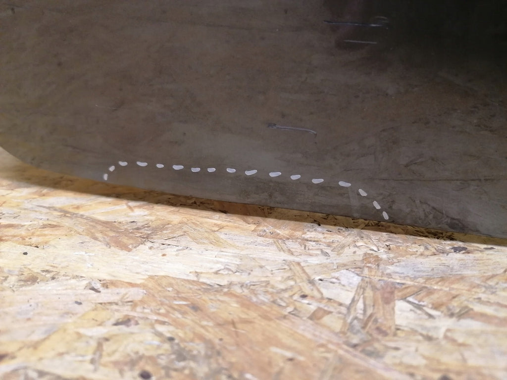 Heckklappe Mercedes-Benz W204 KMR11 2008-2015R Rückseite kofferraumklappe