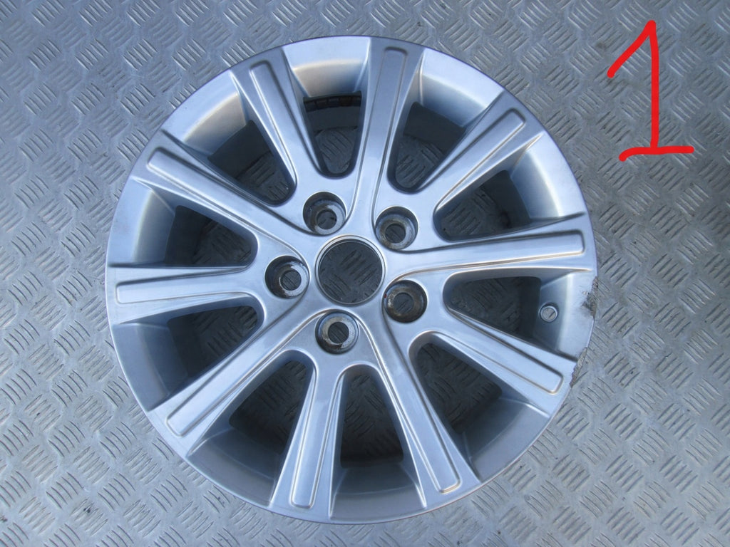 1x Alufelge 16 Zoll 6.5" 5x114.3 Toyota Rim Wheel