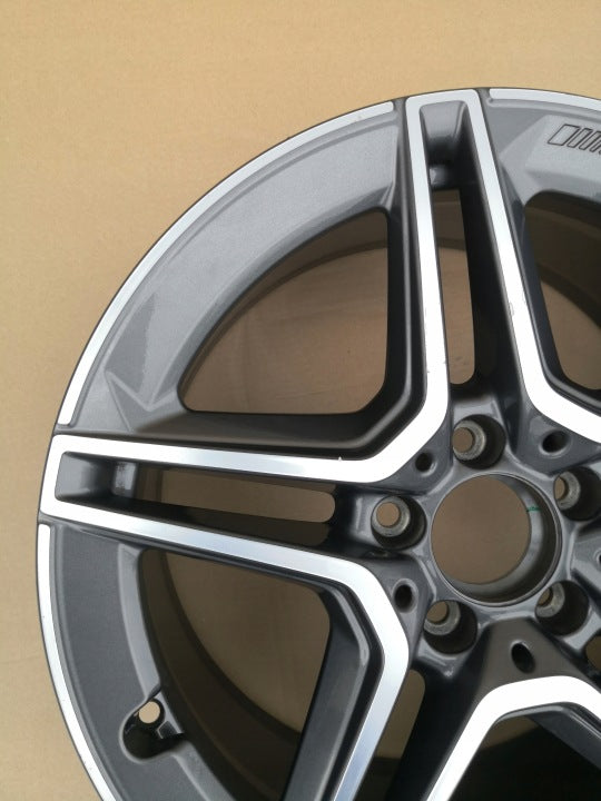 1x Alufelge 18 Zoll 8.5" 5x112 49ET A2054019600 Mercedes-Benz W205 Rim Wheel FEL1032035609le