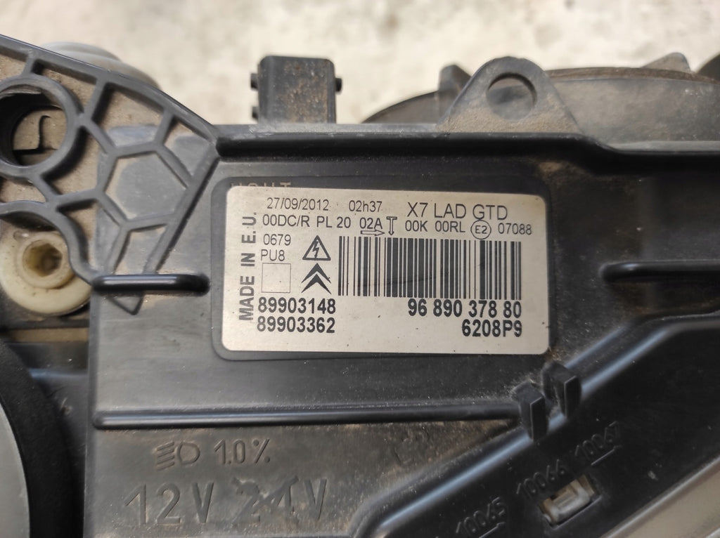 Frontscheinwerfer Citroën C5 II 9689037880 PAW326 Xenon Links Headlight SCH9350604975am