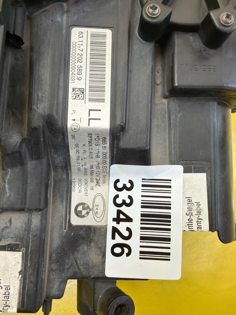 Frontscheinwerfer BMW 3 E91 E90 7202589 Xenon Links Scheinwerfer Headlight SCH7685287720ud