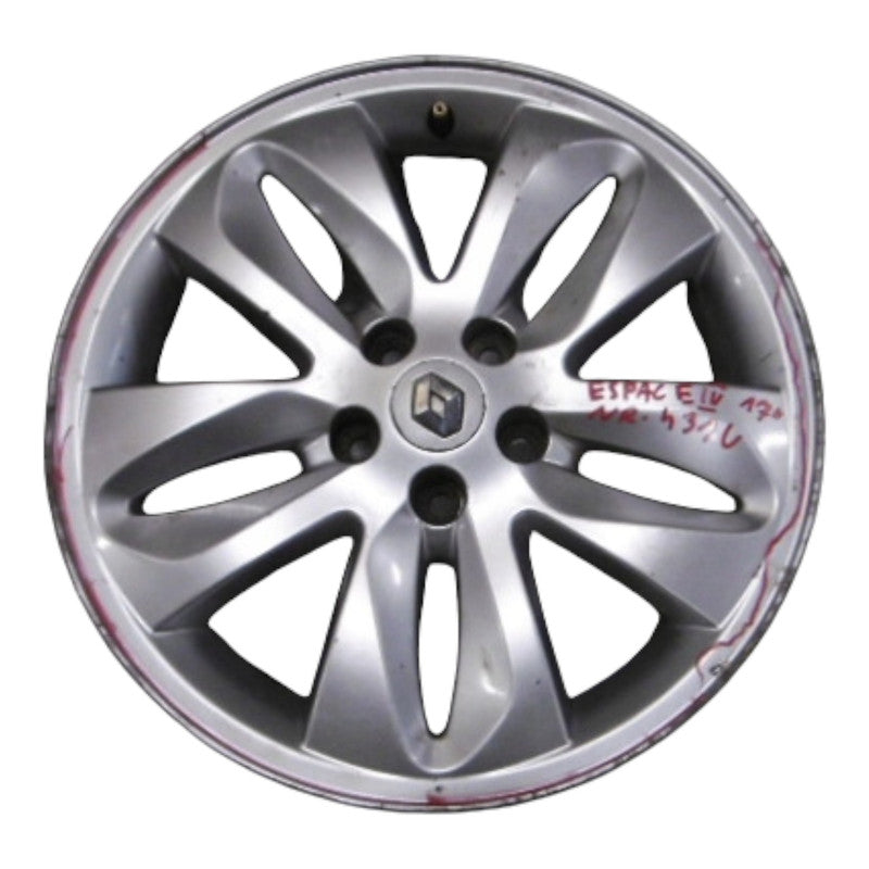 1x Alufelge 17 Zoll 7.0" 5x108 Renault Espace Iv Rim Wheel