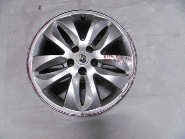 1x Alufelge 17 Zoll 7.0" 5x108 Renault Espace Iv Rim Wheel