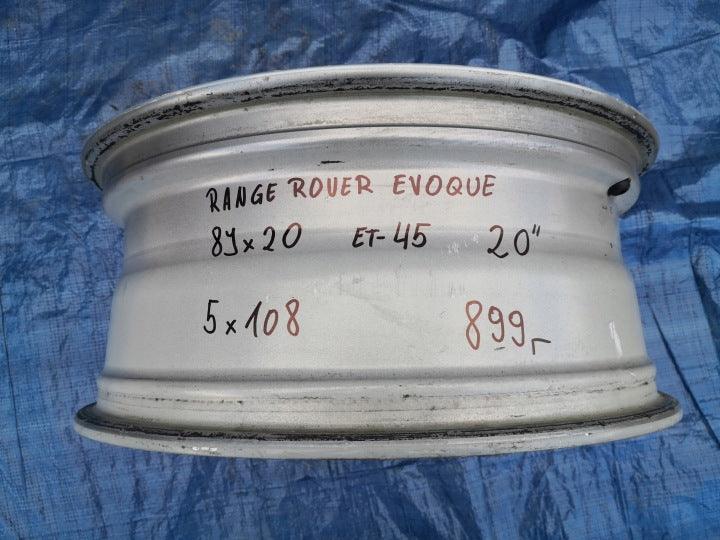 1x Alufelge 20 Zoll 8.0" 5x108 45ET Land Rover Range Evoque Rim Wheel FEL7441675875hb