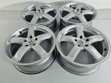 Laden Sie das Bild in den Galerie-Viewer, 4x Alufelge 17 Zoll 7.5" 5x112 38ET Glanz Silber Audi Rim Wheel FEL9627765818vy