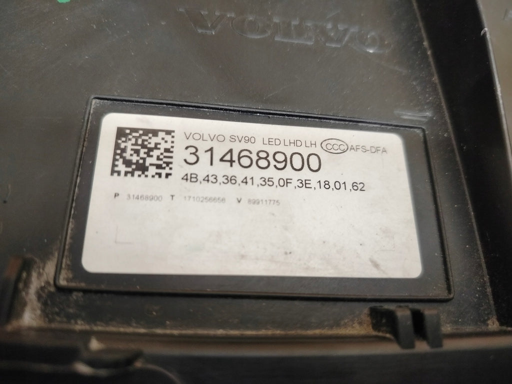 Frontscheinwerfer Volvo S90 V90 31468900 Full LED Links Scheinwerfer Headlight SCH1645102224lj