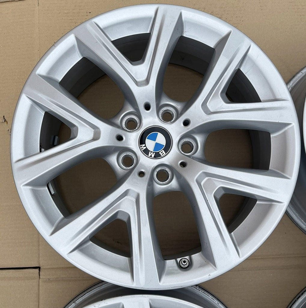 4x Alufelge 17 Zoll 6.5" 5x112 39ET Glanz Silber 6856076 BMW X1 F48 Rim Wheel FEL1732835739rq