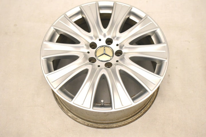 4x Alufelge 18 Zoll 8.0" 5x112 41ET Glanz Silber A2224010902 Mercedes-Benz FEL2137737712ve