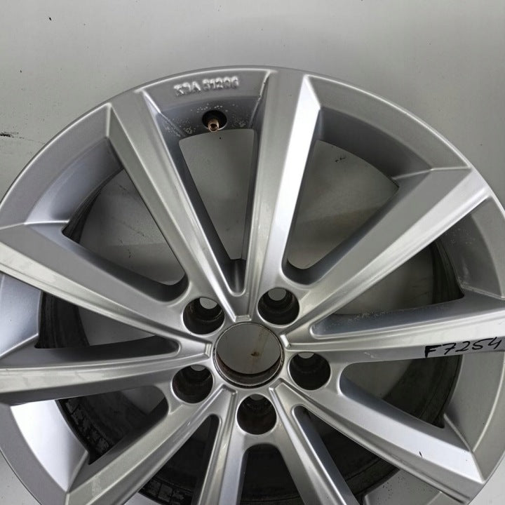 1x Alufelge 16 Zoll 6.0" 5x100 45ET Glanz Schwarz 2G0601025AF VW Rim Wheel FEL4703074443th