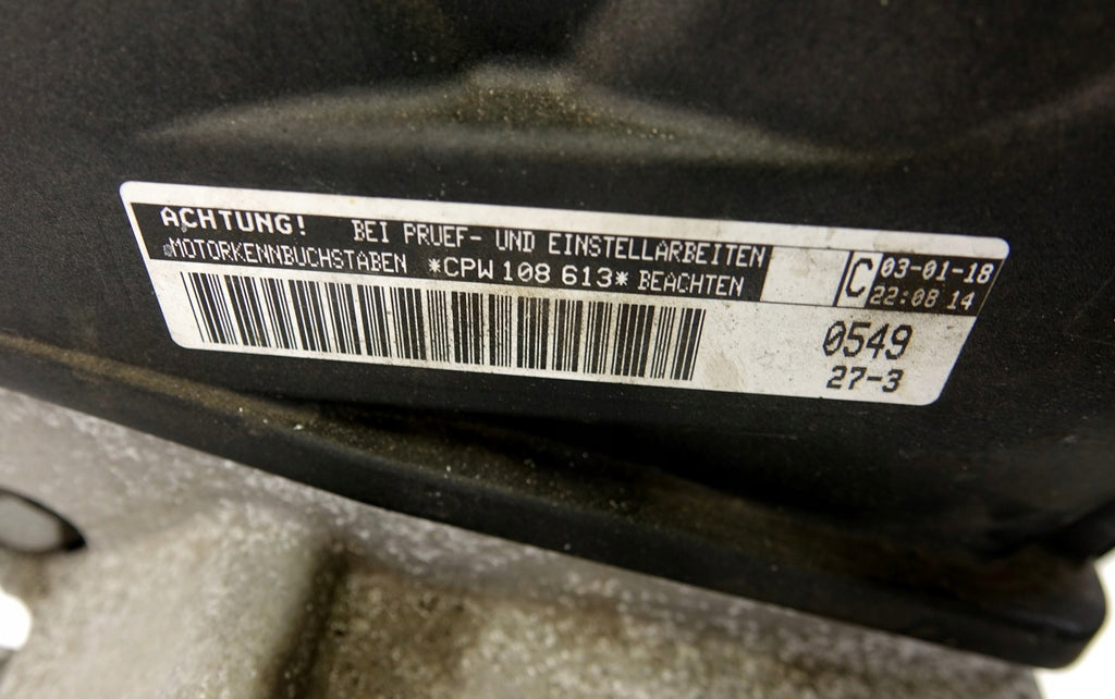 Motor VW Golf VII CPW 1.4 110PS 81kW 2018 Benzin Engine Unkomplett
