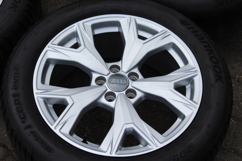 4x Alufelge 17 Zoll 7.0" 5x100 43ET Glanz Silber 82A601025S Audi Rim Wheel FEL7005776193nv