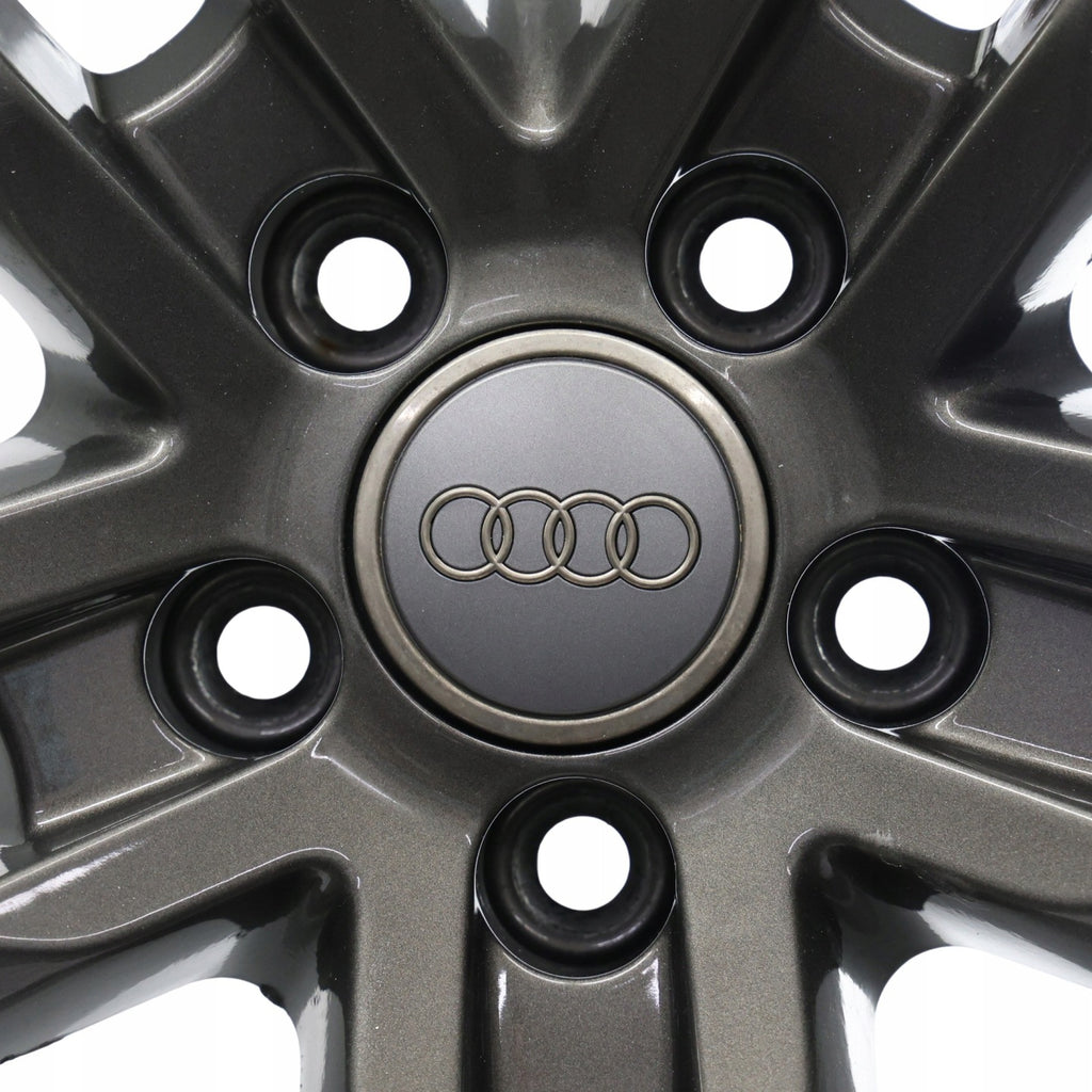 1x Alufelge 18 Zoll 9.0" 5x112 52ET Glanz Silber 8J0601025AN Audi Tt Rim Wheel FEL7234644465ro