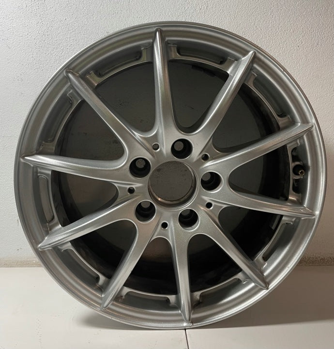 1x Alufelge 16 Zoll 7.5" 5x112 45ET Glanz Silber A2124014002 Mercedes-Benz W212 FEL8491889229rg