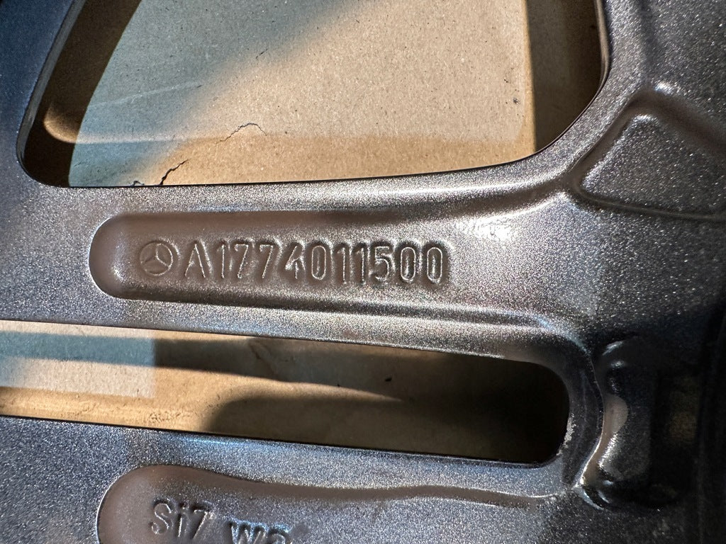 1x Alufelge 18 Zoll 7.5" 5x112 49ET A1774011500 Mercedes-Benz W177 Rim Wheel FEL1101218569xm