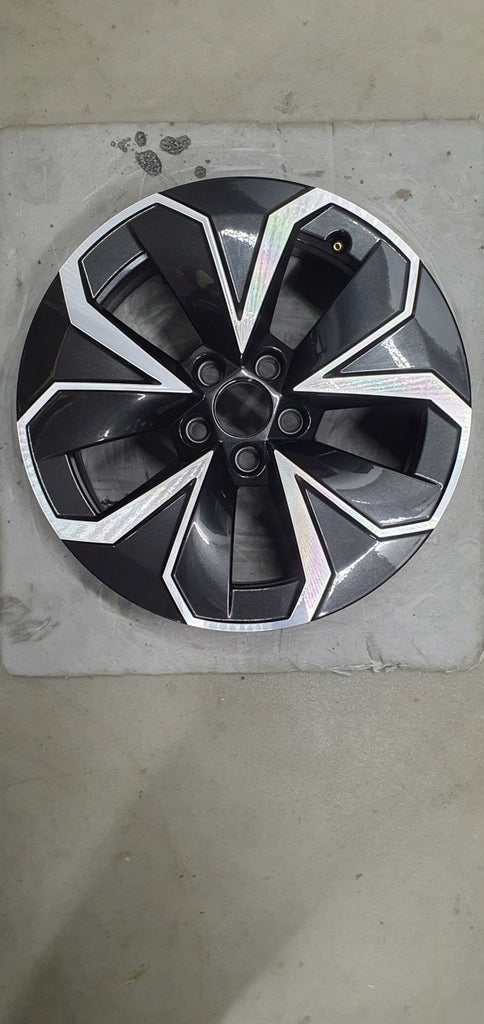 1x Alufelge 16 Zoll 6.0" 5x100 38ET Matt Schwarz 658601025 Skoda Scala Kamiq FEL2567739696qk