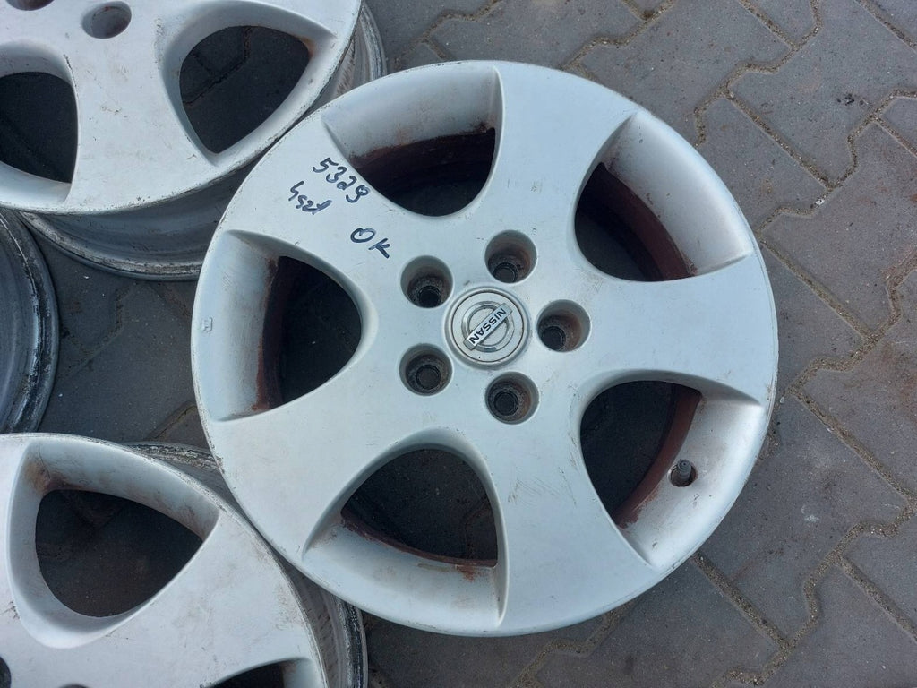 4x Alufelge 16 Zoll 6.5" 5x114.3 40ET Nissan I Z Rim Wheel FEL9070389788as