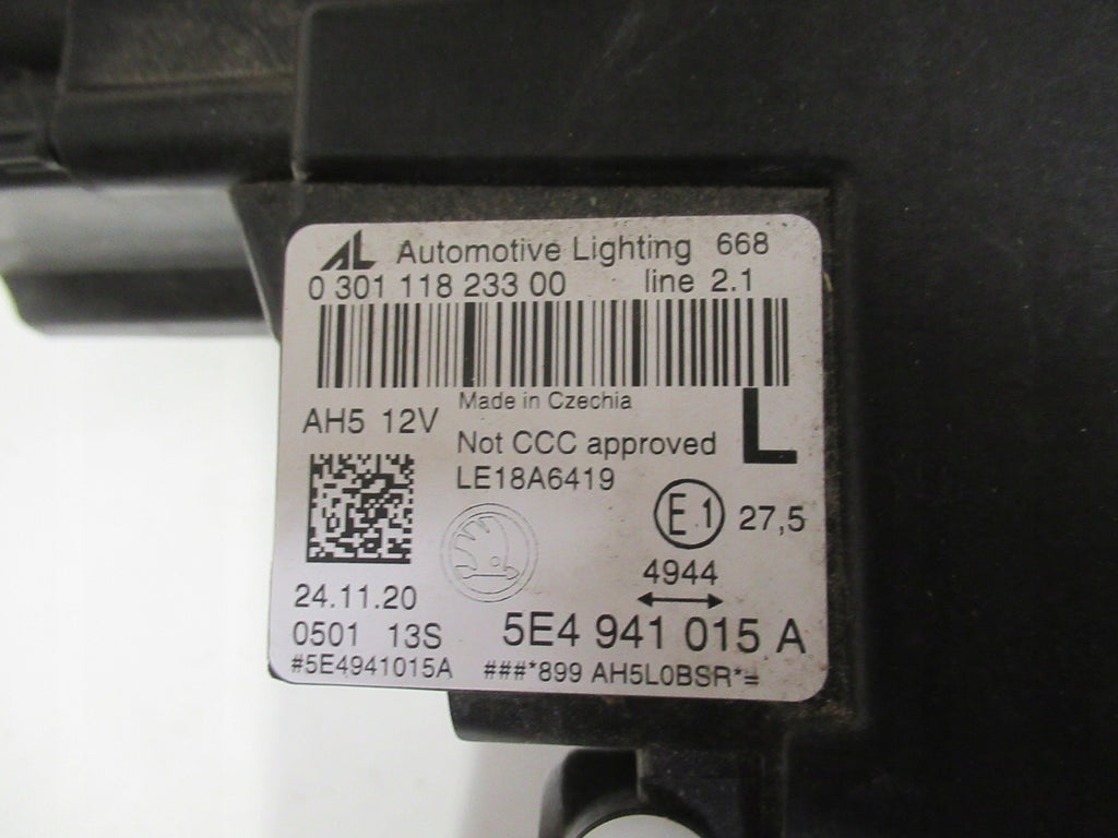Frontscheinwerfer Skoda Octavia 5E4941015A LED Links Scheinwerfer Headlight SCH3823981775ki